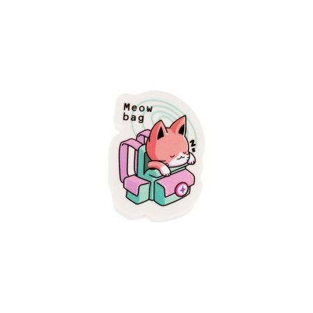Ластик MESHU "Meow-bag" фигурный 40 x 30 x 13 мм, термопластичная резина RE-MS_45598