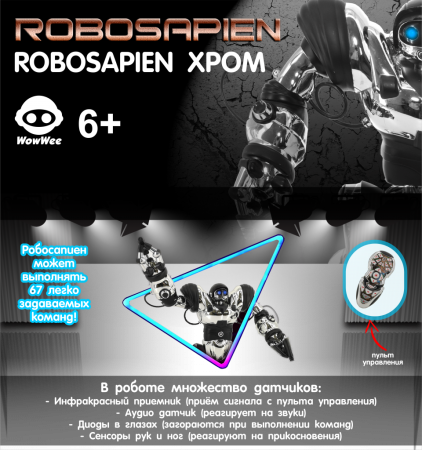 Робот WowWee Робосапиен (Robosapien) TT-8083