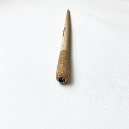 Держатель для пера прямой BRAUSE деревянный, c пробковой ручкой RH-1624B