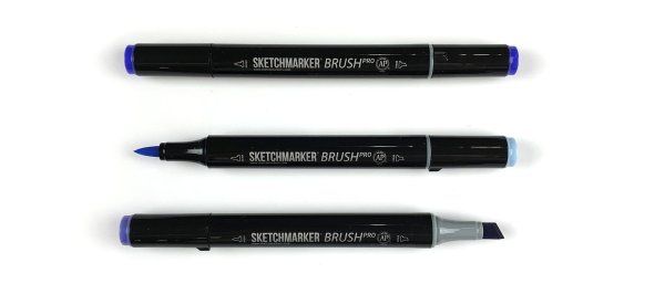 Набор маркеров SKETCHMARKER Brush America 36 шт Америка + сумка органайзер MPSMB-36AMER