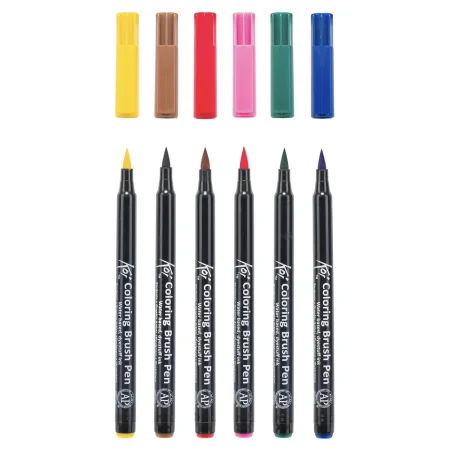 Маркер акварельный SAKURA Koi кисточка