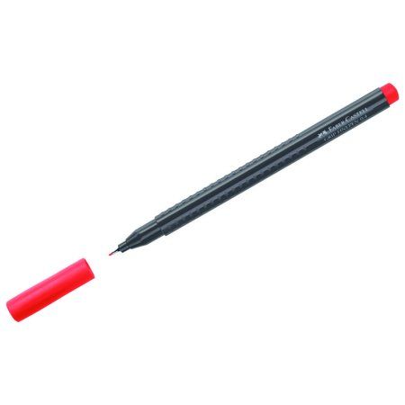Набор капиллярных ручек Faber-Castell "Grip Finepen" 10 цв 0.4 мм, трехгранные RE-151610