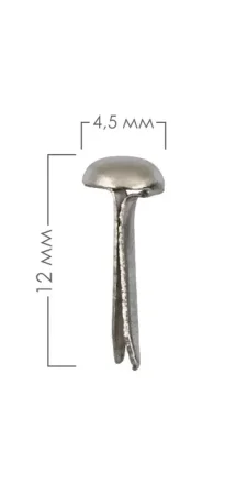 Набор брадсов Mr.Painter 4.5 x 12 мм 30 шт 01 под серебро BRD08-01 Набор брадсов Mr.Painter 4.5 x 12 мм 30 шт 01 под серебро BRD08-01