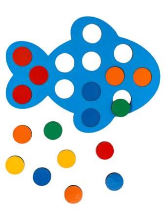 Обучающая игра "Сортер. Рыбка" с 10 заданиями KOR-05116