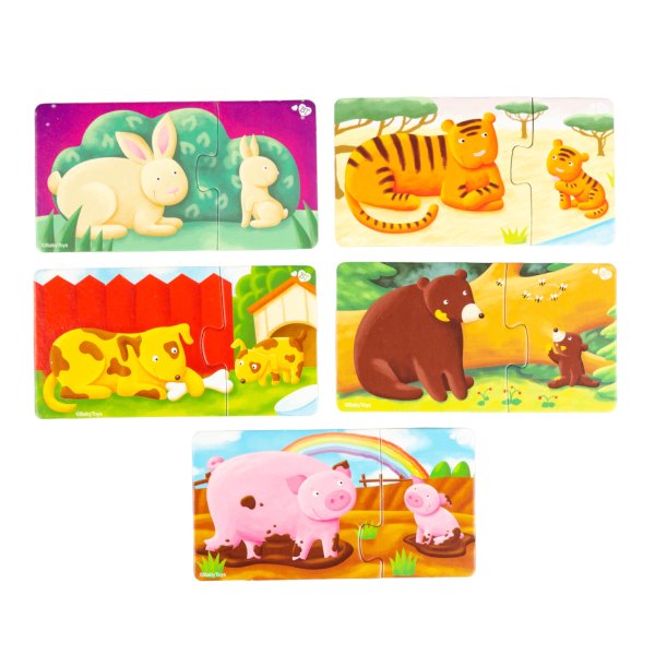 Пазл Baby Toys 20 maxi "Чей малыш?" KOR-02514