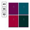 Тетрадь 96л. A5 клетка BG "Monocolor. Bright color" тиснение фольгой RE-Т5ск96_тф 11120