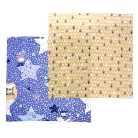 Набор тканей для пэчворка ART UZOR 50 х 50 см 2 шт «Лесное царство» 1872456