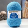 Пряжа Пехорская ПТ "Ангорская теплая" 60% акрил, 40% шерсть 1 х 100 г 480 ± 29 м №005 голубой PEH-ANG-005