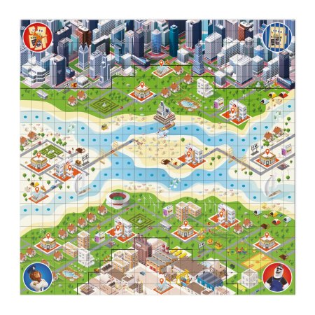 Настольная игра "Приключения в Зверополисе" 50 карт 7+ SIM-9148552