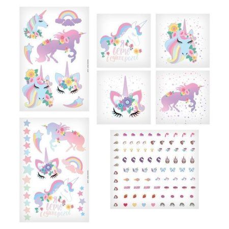 Меганабор с тату ШКОЛА ТАЛАНТОВ 200 тату картинок SIM-7319096