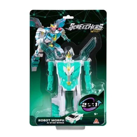 Дикие Скричеры. Машинка-трансформер Робот Стар Вингс S5. ТМ Screechers Wild ROS-62637