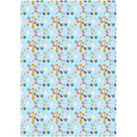 Упаковочная бумага глянцевая MESHU "День Рождения" 1л. 70 x 100 см 80 г/м2, ассорти, 5 дизайнов RE-MS_53490