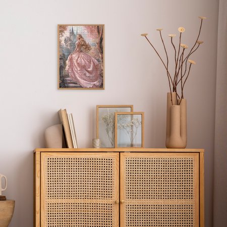 Пазл 500 элементов ФРЕЯ "Принцесса в розовом платье" PZL-500/90