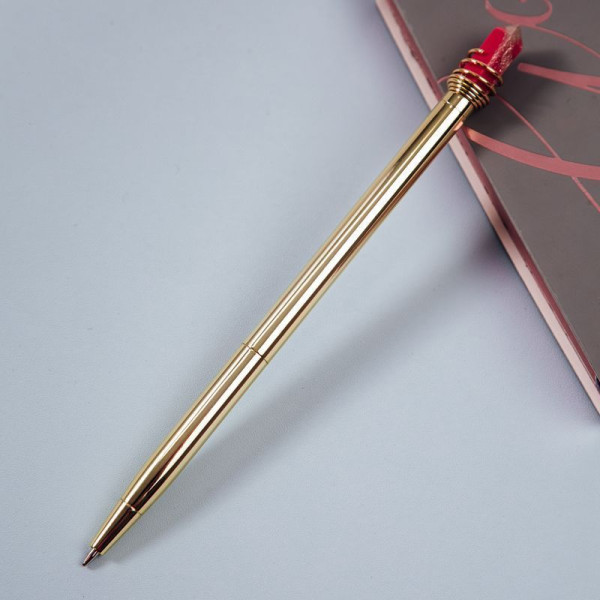 Ручка шариковая автоматическая MESHU "Bright crystal" синяя, 1.0 мм RE-MS_94000
