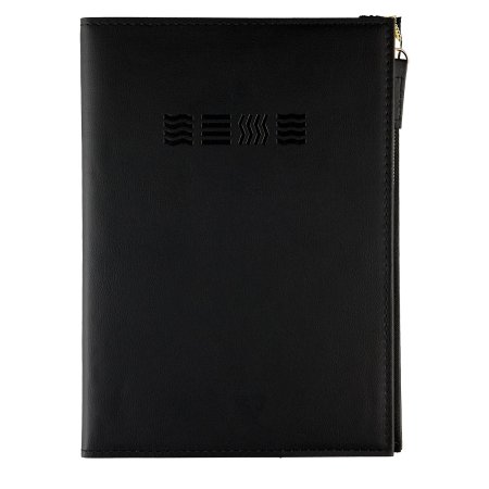 Блокнот-клатч для записей Стихия 80 г/м2, 14.2 x 20.5 см, 80 л, мягкая обложка, черный NP-ST04040