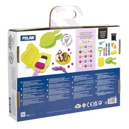 Набор массы для лепки MILAN Soft Dough Ice Creams and Waffles 6 цв x 59 г + аксессуары ML-913306ICW Набор массы для лепки MILAN Soft Dough Ice Creams and Waffles 6 цв x 59 г + аксессуары ML-913306ICW