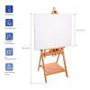 Мольберт напольный горизонтальный ГАММА "Студия" 61 x 65.5 x 137 (174) см, бук RE-101018_05