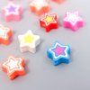 Бусины для творчества PVC "Звёздочки с контуром" цветные 20 шт 1 x 1 x 1 см SIM-7829730