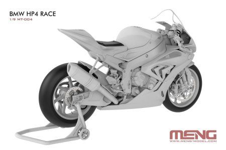 Сборная модель MENG Мотоцикл BMW HP4 RACE 1/9 пластик MT-004