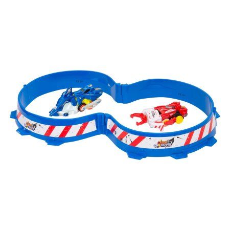 Клэш оф Гирс. Игровой набор 2 машинки Нимбл, арена мал. ТМ Clash of Gears ROS-38316