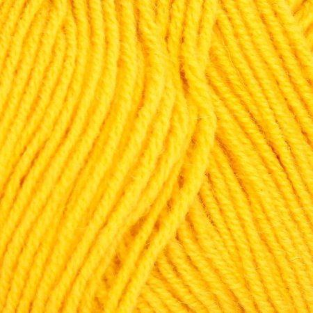 Пряжа Пехорская ПТ "Удачная" 50% шерсть, 50% акрил 1 х 100 г 250 ± 29 м №012 желток PEH-UDA-012