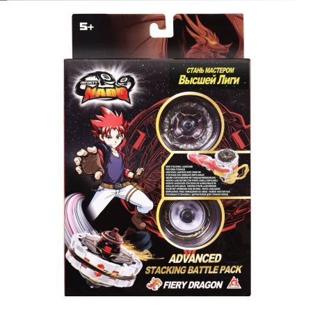 Инфинити Надо. Волчок Стакинг Адвансд, Fiery Dragon. ТМ Infinity Nado ROS-38775