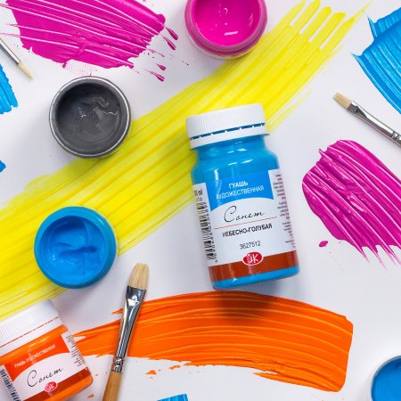 Гуашь СОНЕТ банка 100 мл