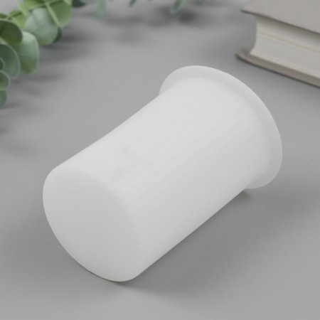 Молд силикон "Цилиндр. Полоски тонкие" 6.5 x 6.5 x 8.7 см SIM-9776564