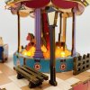 3D пазл Музыкальная шкатулка: Вращающаяся карусель HD-MB004
