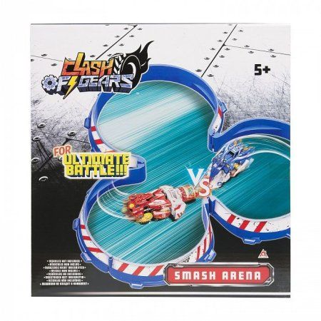 Клэш оф Гирс. Игрушка Арена для боевых машинок большая. ТМ Clash of Gears ROS-38318