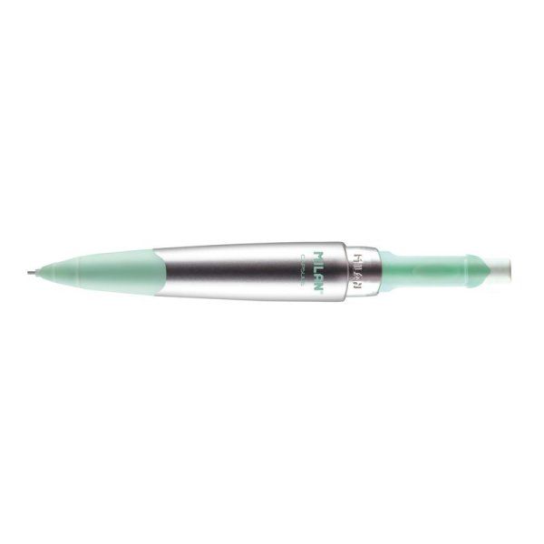 Карандаш механический MILAN Capsule Slim Silver 0.5 мм HB с ластиком, ассорти ML-185028920
