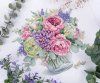 Набор для вышивания PANNA Золотая серия. Букет с пионами" 34.5 х 32 см C-7306