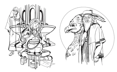 Раскраска: Волшебный мир Гарри Поттера. Раскраска EKS-926175