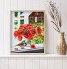 Набор для раскрашивания по номерам (холст на подрамнике) ФРЕЯ 50 х 40 см "Деревенские маки" PNB/PL-192