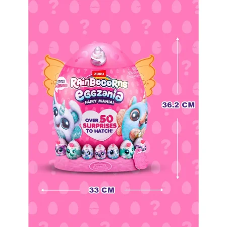 Игровой набор-сюрприз ZURU Rainbocorns Eggzania Fairy Mania S1 с акс. в ассортименте, большой IT-92106