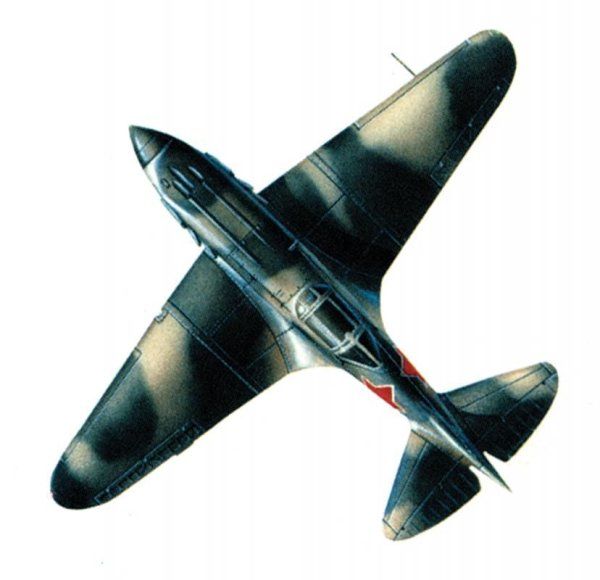 Сборная модель: Самолет "МиГ-3", З-7204