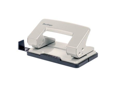 Дырокол Berlingo "Universal" 10 л, металлический, ассорти, с линейкой RE-DDm_10019