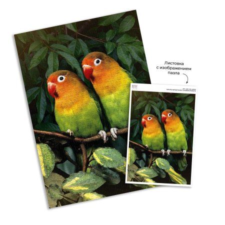 Пазл 500 элементов ФРЕЯ "Попугаи-неразлучники" PZL-500/39