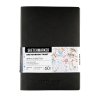 Скетчбук SKETCHMARKER Black&White два в одном, мягкая обложка черная A5, 140 г/м2, 40 л бумага белая, 70 г/м2 60 л бумага в точку MP24143004SM
