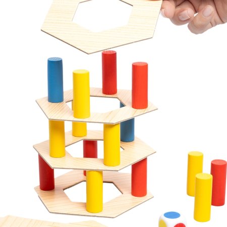 Настольная игра: Десятое королевство "Сорви Башню", цветная KOR-02986