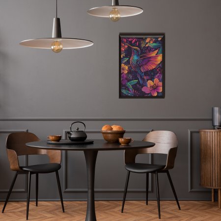 Пазл 1000 элементов ФРЕЯ "Колибри в волшебном саду" PZL-1000/99