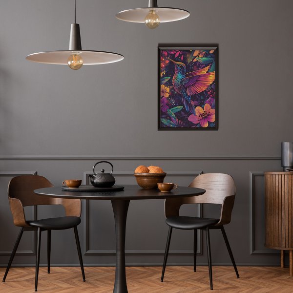 Пазл 1000 элементов ФРЕЯ "Колибри в волшебном саду" PZL-1000/99