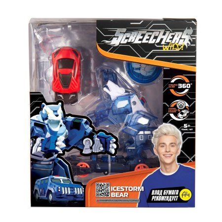 Дикие Скричеры. Игровой набор Айс Беар L2. ТМ Screechers Wild ROS-39865