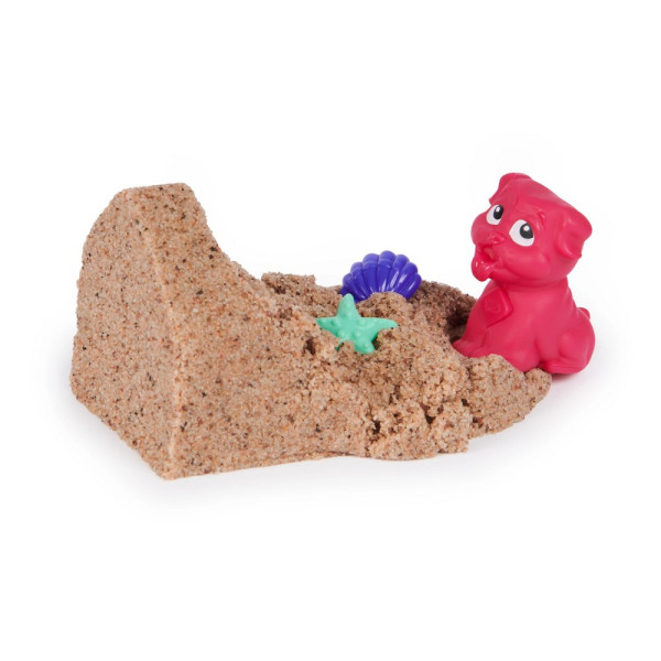 Кинэтик Сэнд. Кинетический песок 170 г. с фигуркой-сюрпризом Kinetic Sand ROS-43818