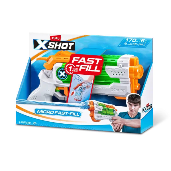 Бластер водный ZURU X-Shot Water FAST-FILL Small IT-56220