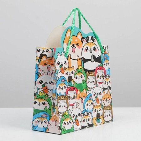 Пакет подарочный "Forever" 25 x 26 x 10 см SIM-7150712