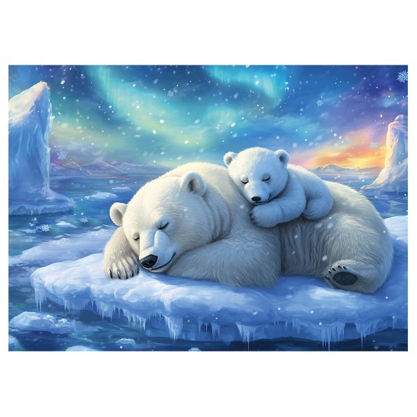 Пазл 120 элементов ФРЕЯ "На льдине" PZL-120/13