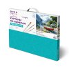 Набор для раскрашивания по номерам (холст на подрамнике) ФРЕЯ 50 х 40 см "Лодка у тихого берега" PNB/PL-350