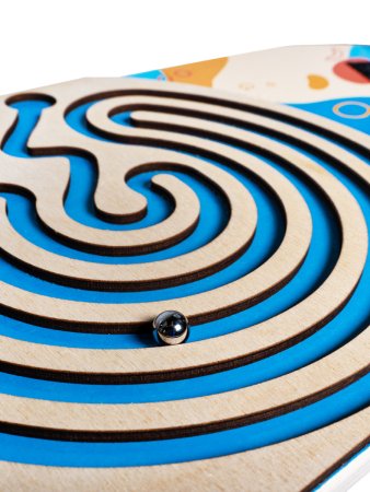 Балансир "Балансборд" с лабиринтом, одна точка опоры KOR-02449