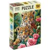 Пазл ТРИ СОВЫ 160 "Леопарды в цветах" RE-ПК160_64409